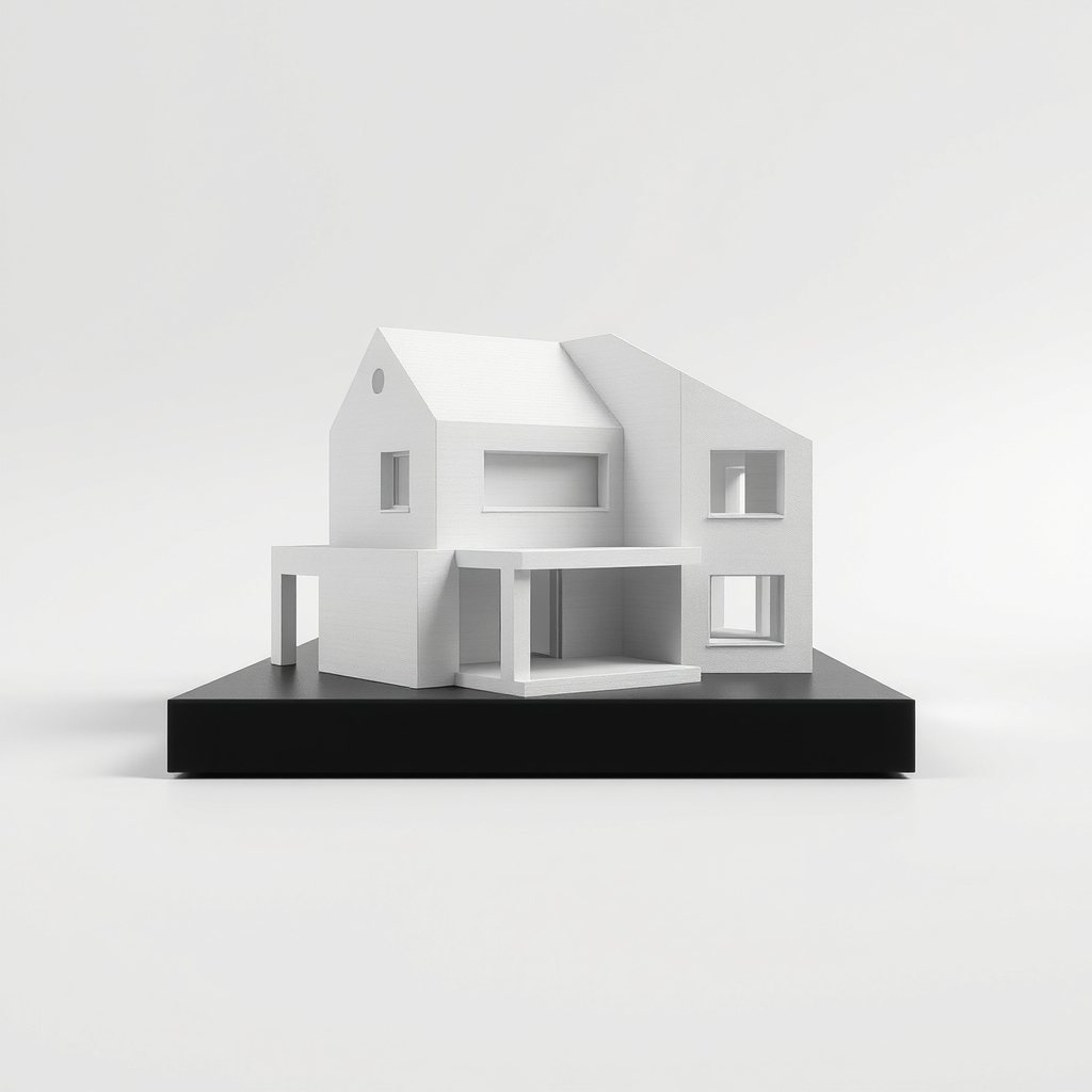 建築模型 1:100