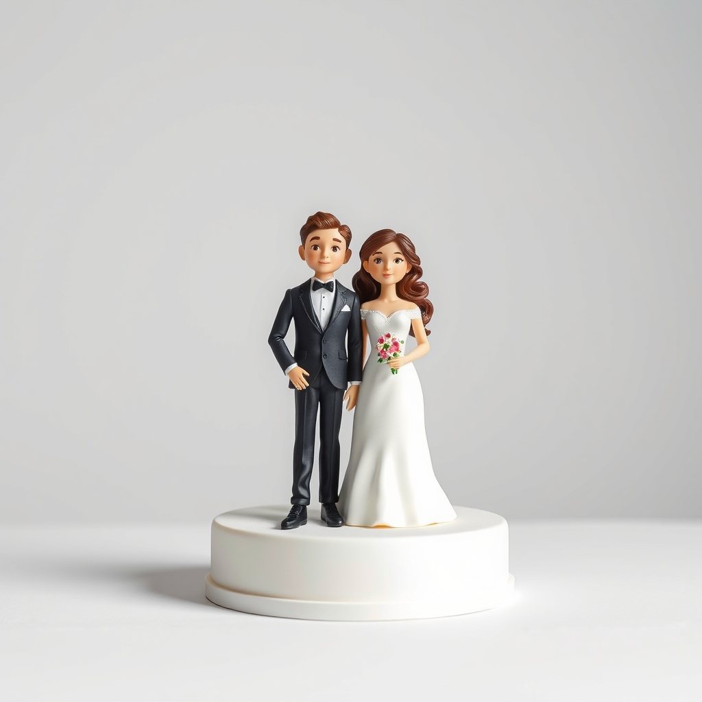 婚禮蛋糕公仔